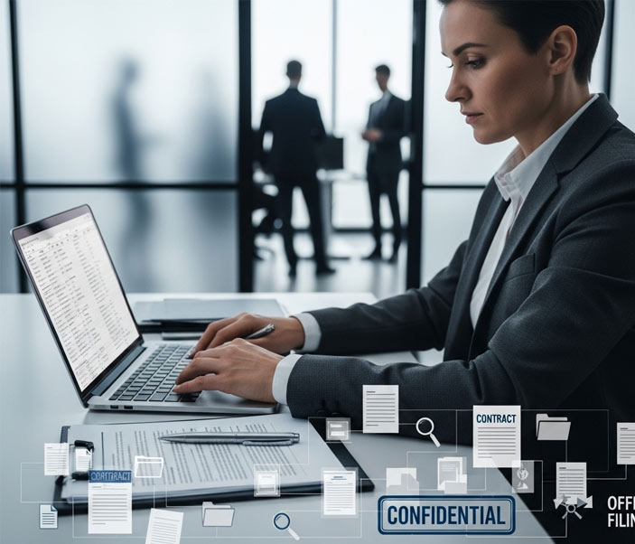 modern desk